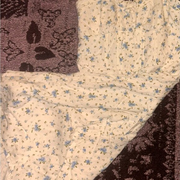 Wild Fable Blue Floral Maxi Dress – Size 14 - Picture 3 of 6